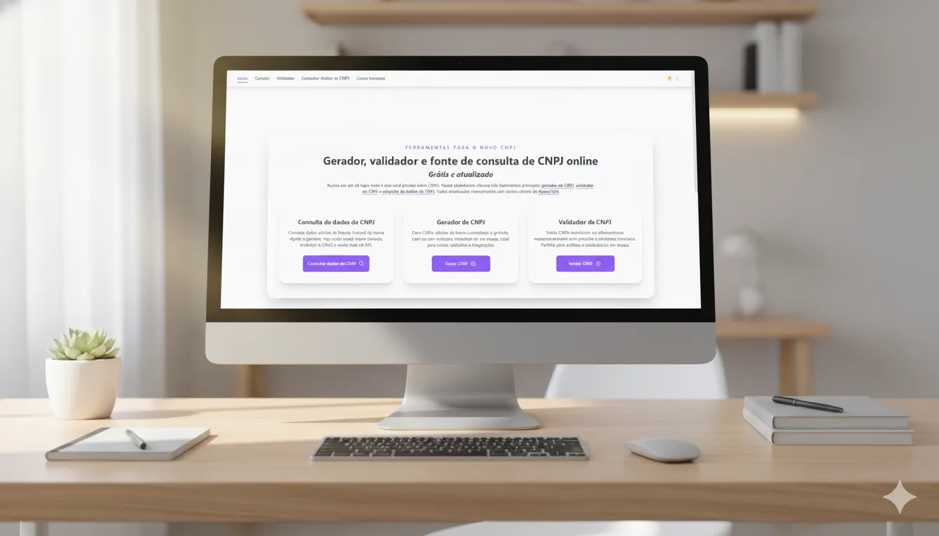 Fluxo de validação de dados cadastrais com destaque para dígitos verificadores